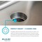 Elkay Clssc SS 19-1/2"x19"x10-1/8", SnglBwl Drop-in LaundrySink w/Prfct Drain DLR191910PDMR2 - alternate 10